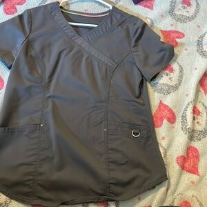 Grey scrub top, scrubstar